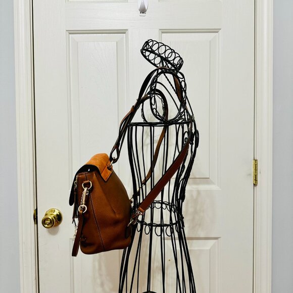 CHLOE FAYE 2-WAY TAN SUEDE AND CALFSKIN LEATHER SHOULDER BAG BACKPACK ITALY main image 8